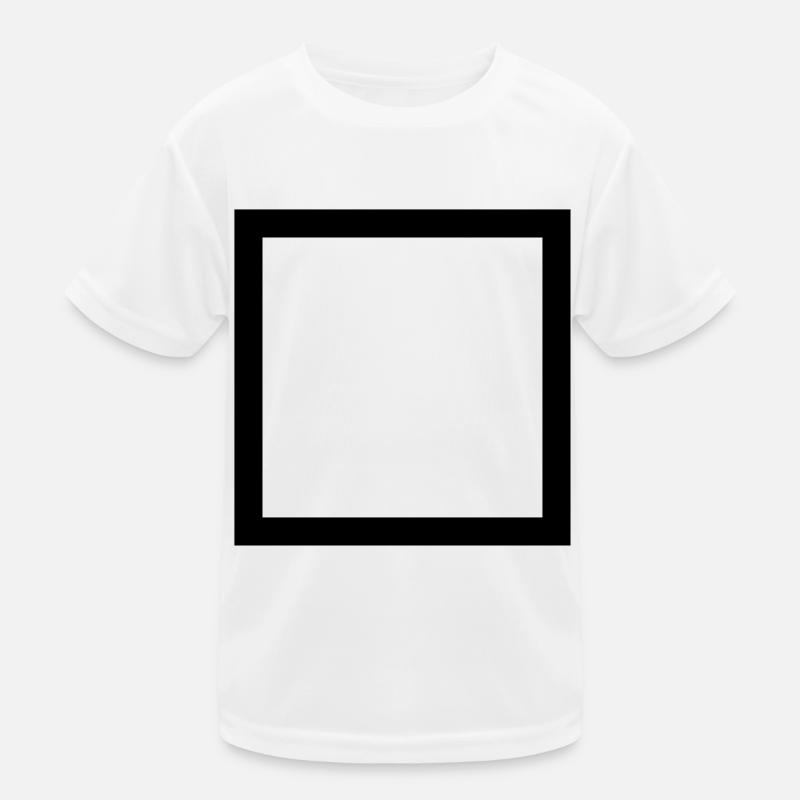 Dickes Viereck Kinder Funktions-T-Shirt