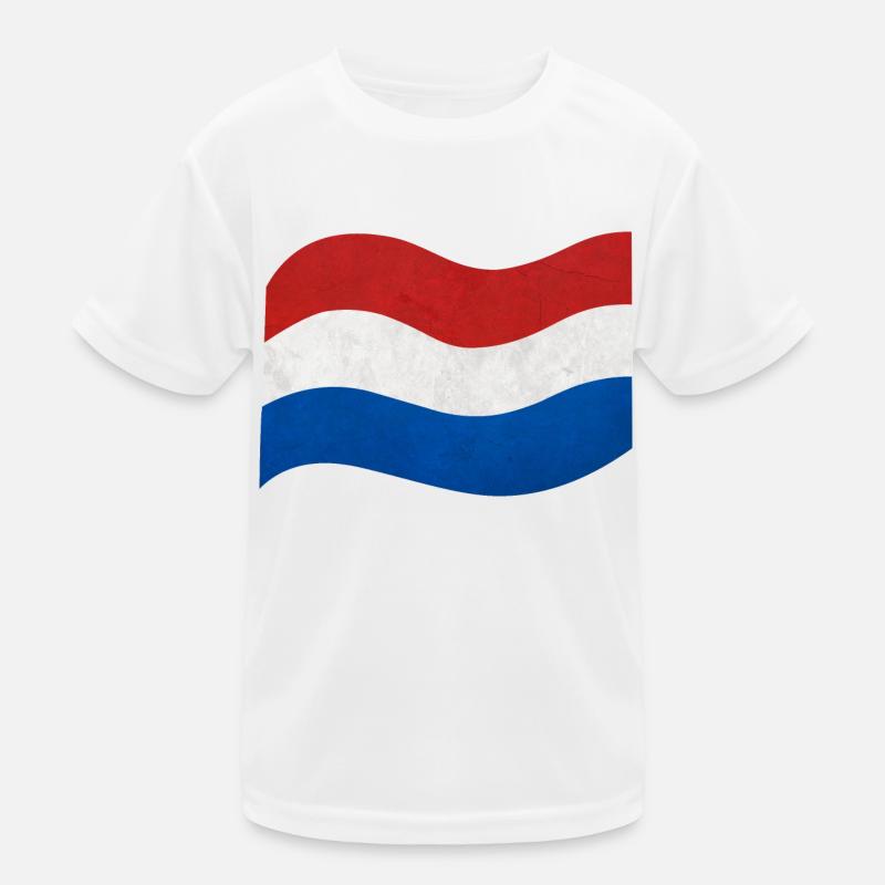 Drapeau des Pays-Bas T-shirt sport Enfant