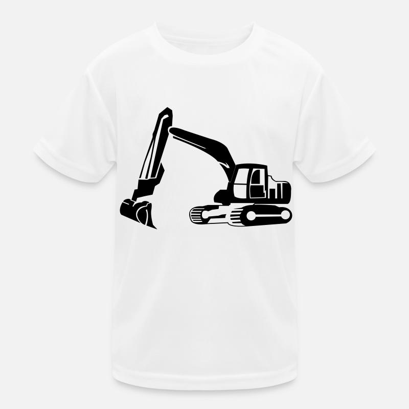 Bagger Kinder Funktions-T-Shirt
