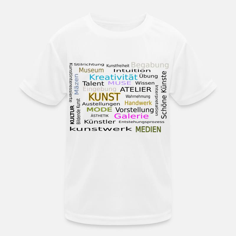 Nuage de mots Art 2 T-shirt sport Enfant
