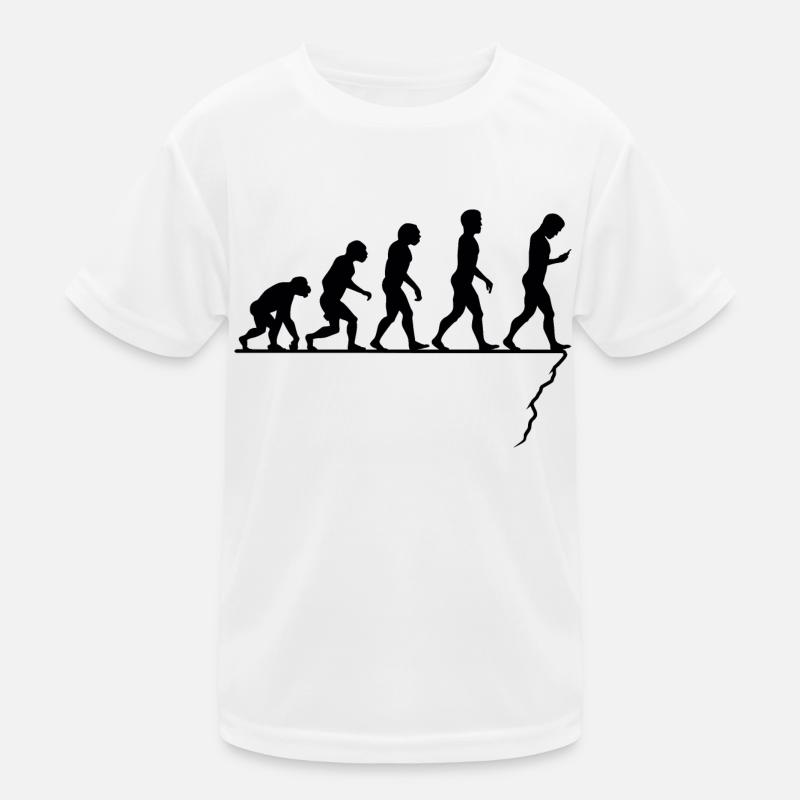 Evolution de l'humanité T-shirt sport Enfant