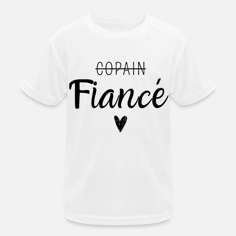 Fiancé T-shirt sport Enfant
