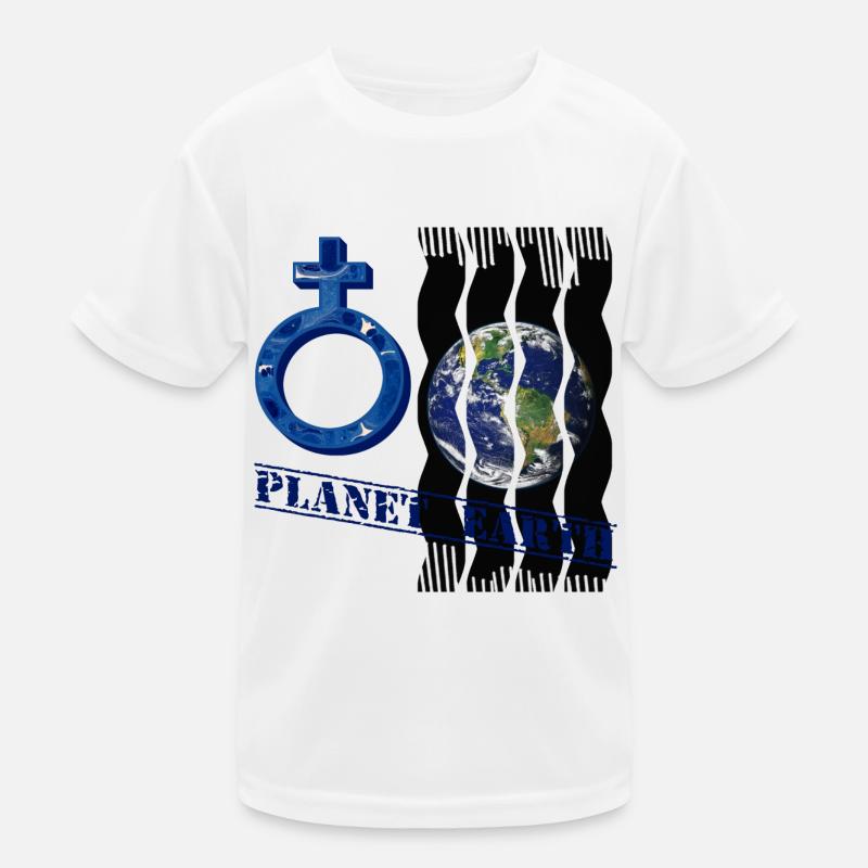 planet erde e 12 Kinder Funktions-T-Shirt