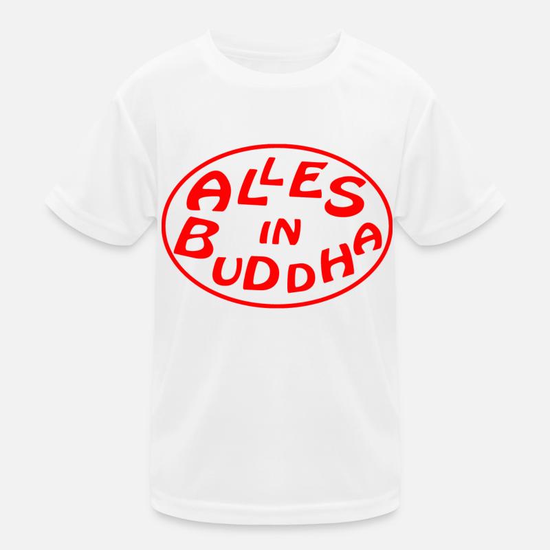 alles in buddha Kinder Funktions-T-Shirt