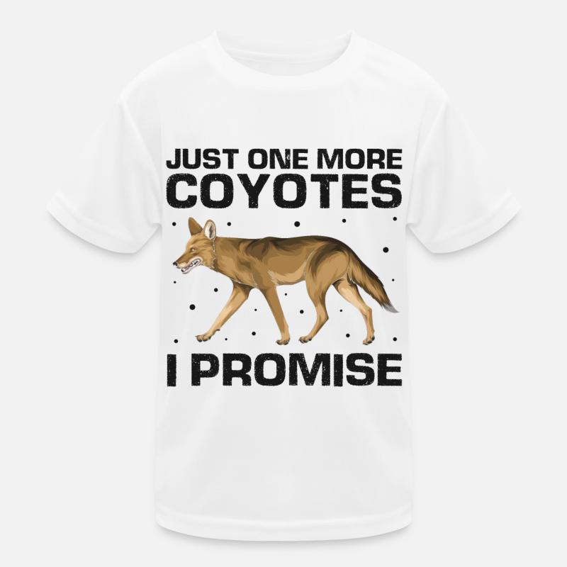 Conception de coyote pour les réacteurs de coyote T-shirt sport Enfant