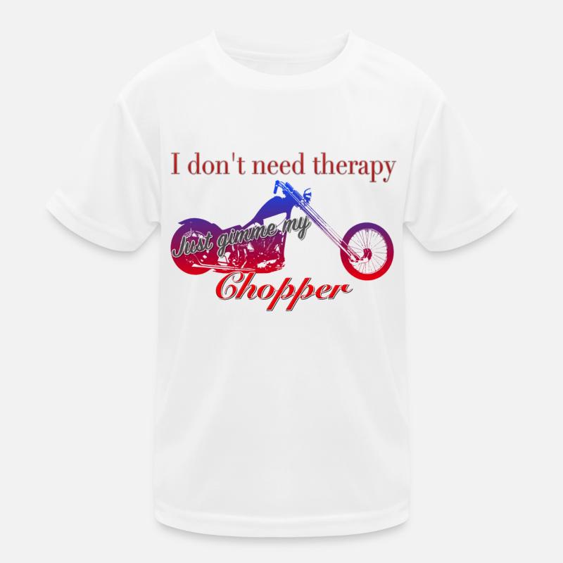 Self-therapy chopper Kids Functional T-Shirt