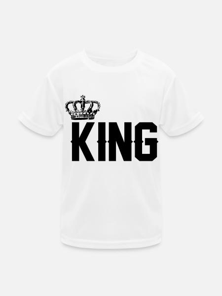 King - Kids Functional T-Shirt - white - Front