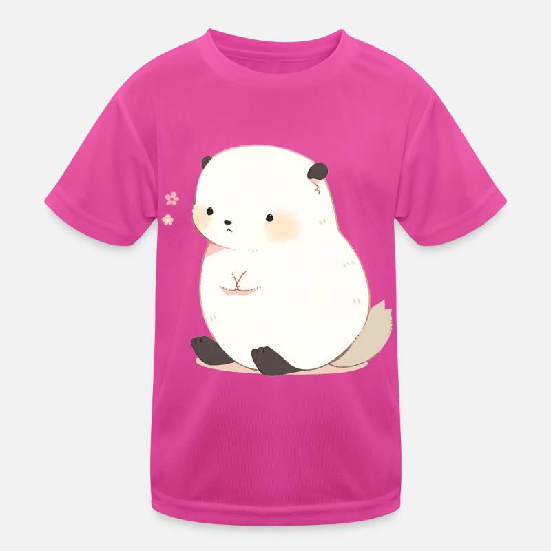 Cute Mongoose Kids Functional T-Shirt