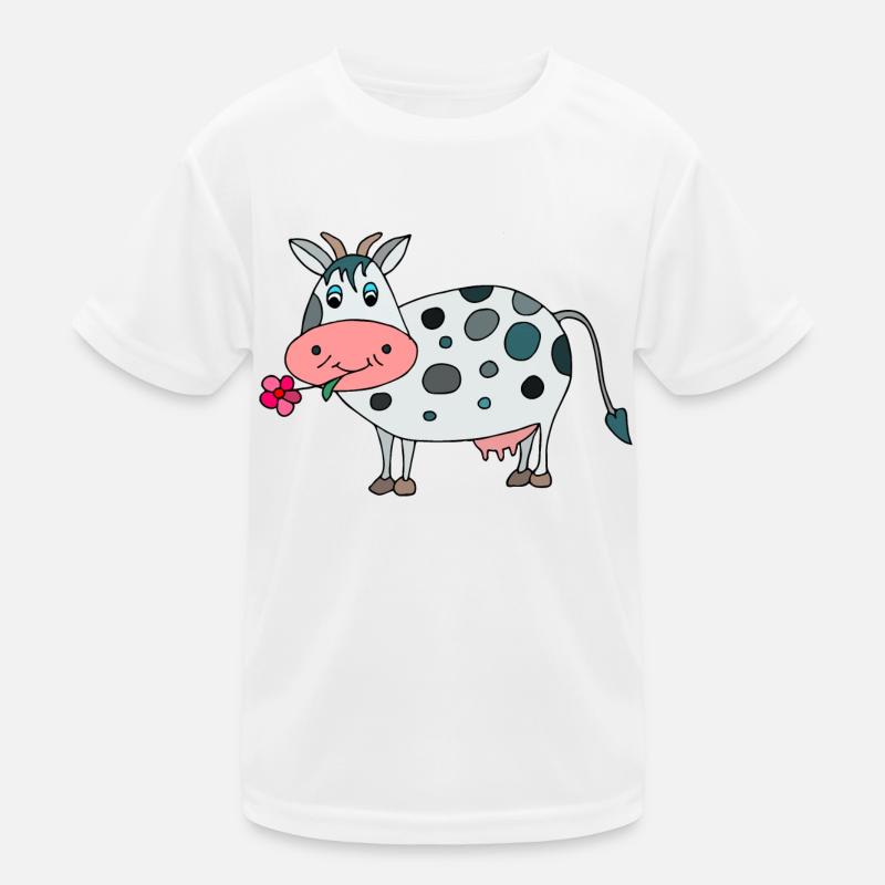 Vache T-shirt sport Enfant