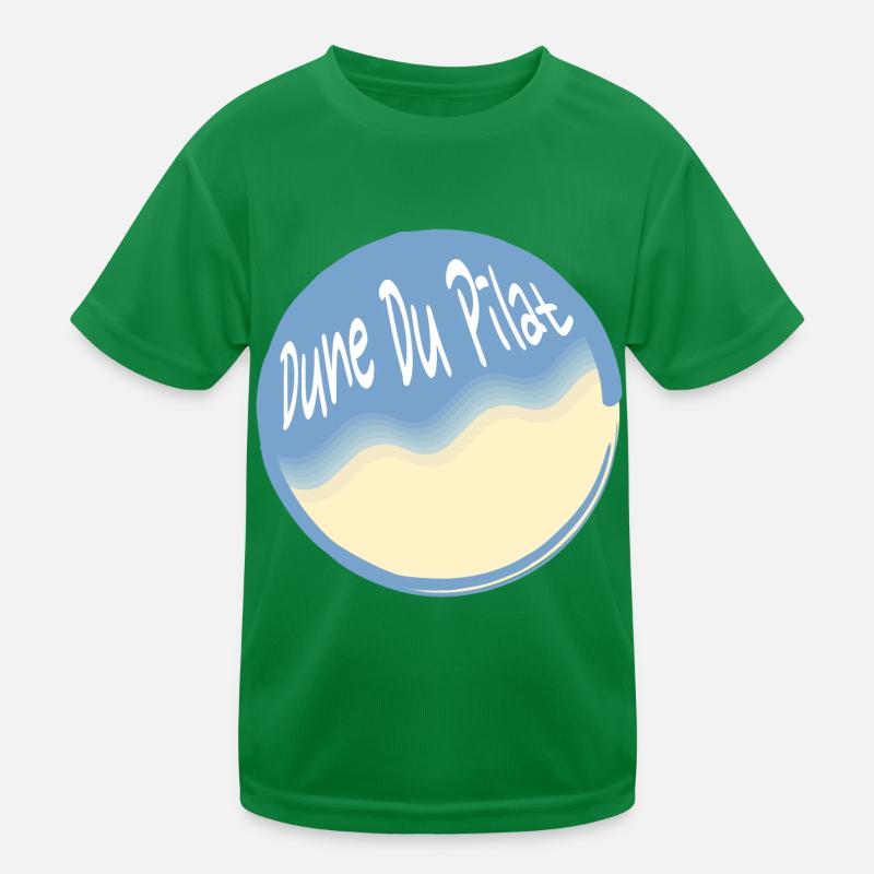 Dune du Pilat Arcachon Beach Kids Functional T-Shirt
