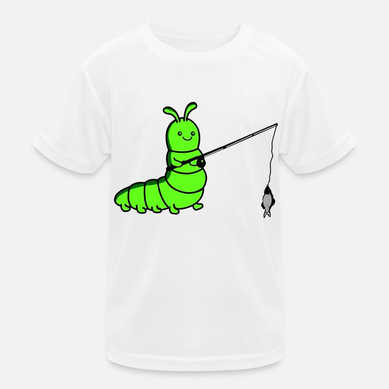Pêche à la chenille T-shirt sport Enfant