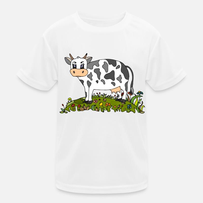 Vache T-shirt sport Enfant