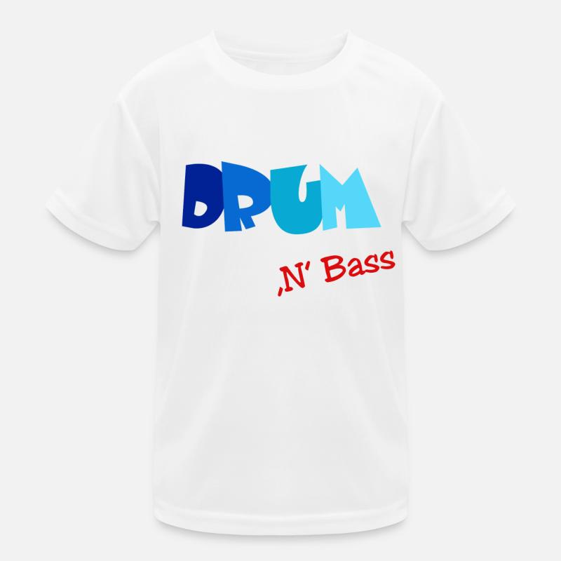 Drum n Bass, Elektro, Techno, Minimal Kinder Funktions-T-Shirt