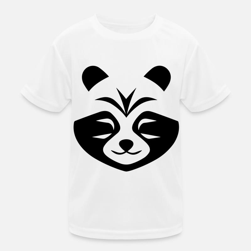 Panda-Kopf Kinder Funktions-T-Shirt