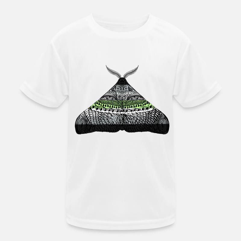 Agender pride Motte Kinder Funktions-T-Shirt