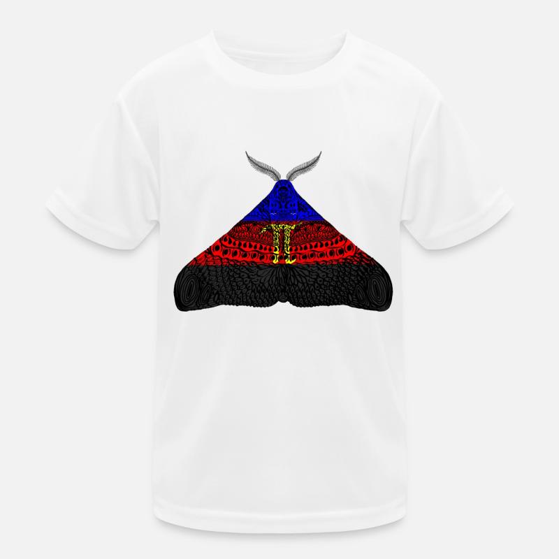 Polyamor pride Motte Kinder Funktions-T-Shirt
