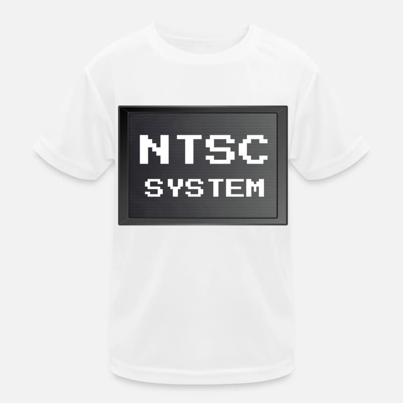 Retrogaming - NTSC-System Kinder Funktions-T-Shirt