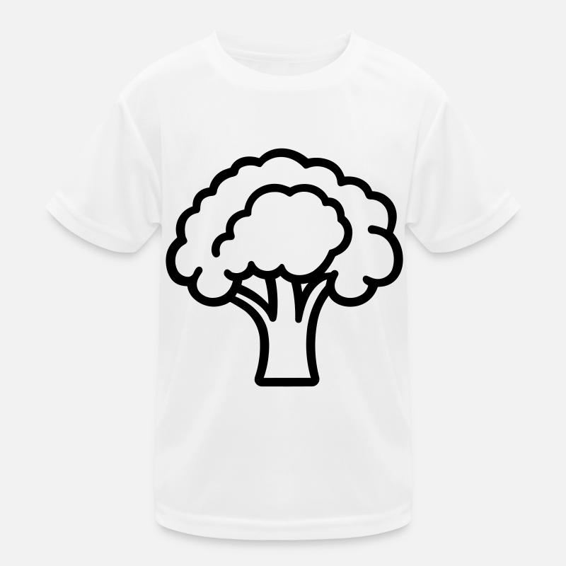 Brokkoli Kinder Funktions-T-Shirt