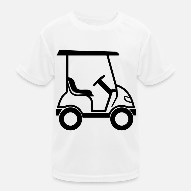 Golf Car Kids Functional T-Shirt