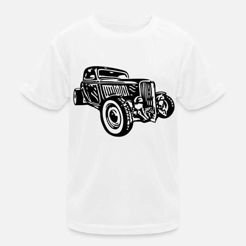 Hot Rod Kinder Funktions-T-Shirt