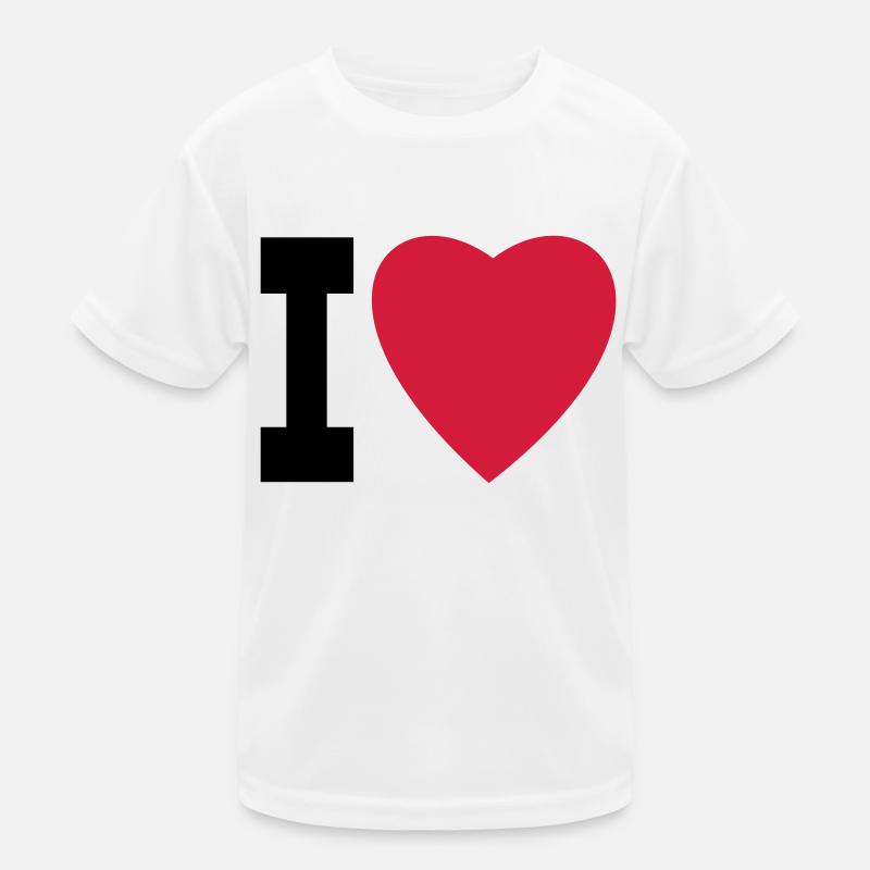 ich liebe ich liebe ich liebe Kinder Funktions-T-Shirt