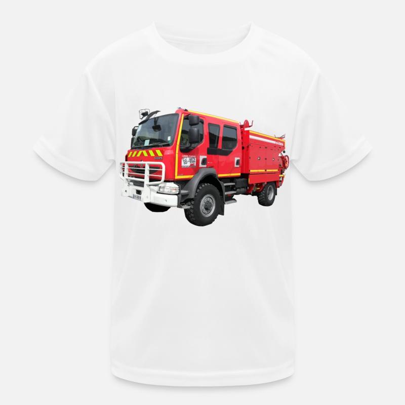 firefighter CCF Kids Functional T-Shirt