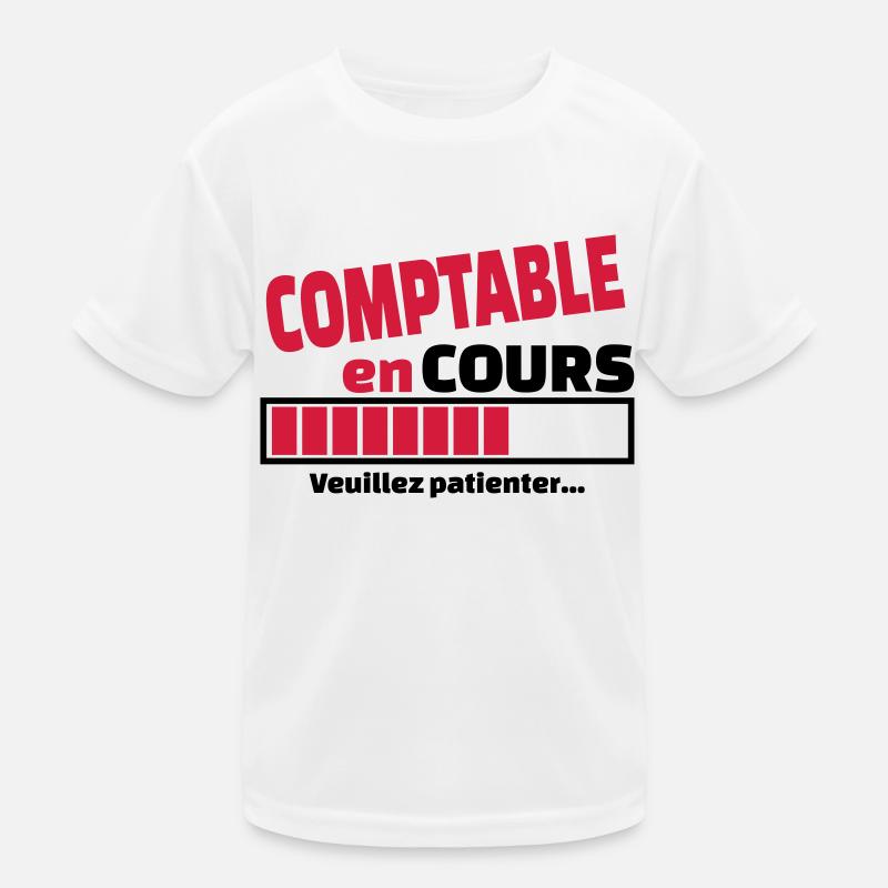 comptable en cours T-shirt sport Enfant