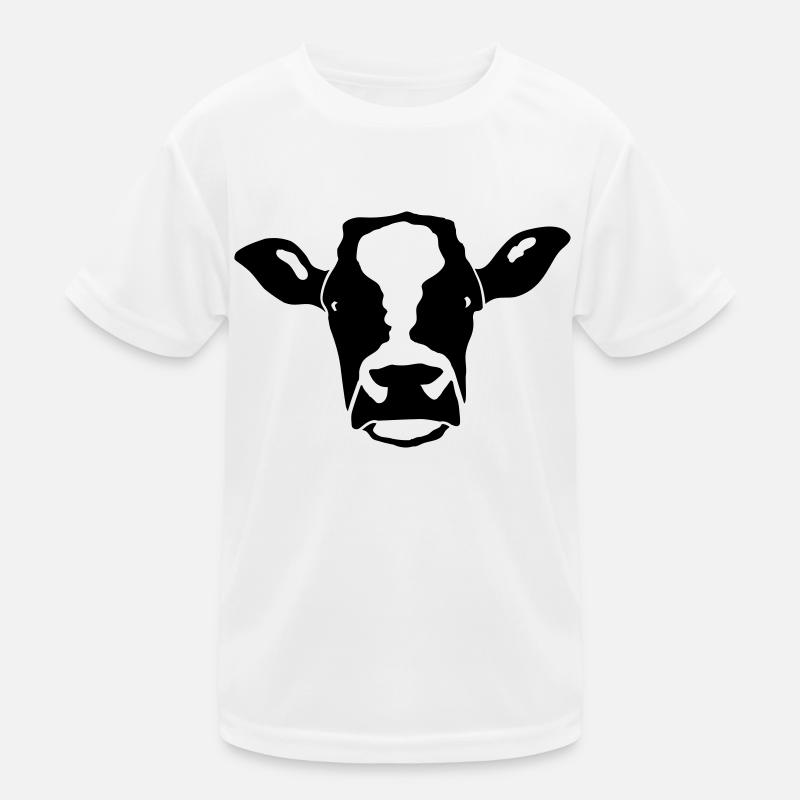 tête de vache T-shirt sport Enfant