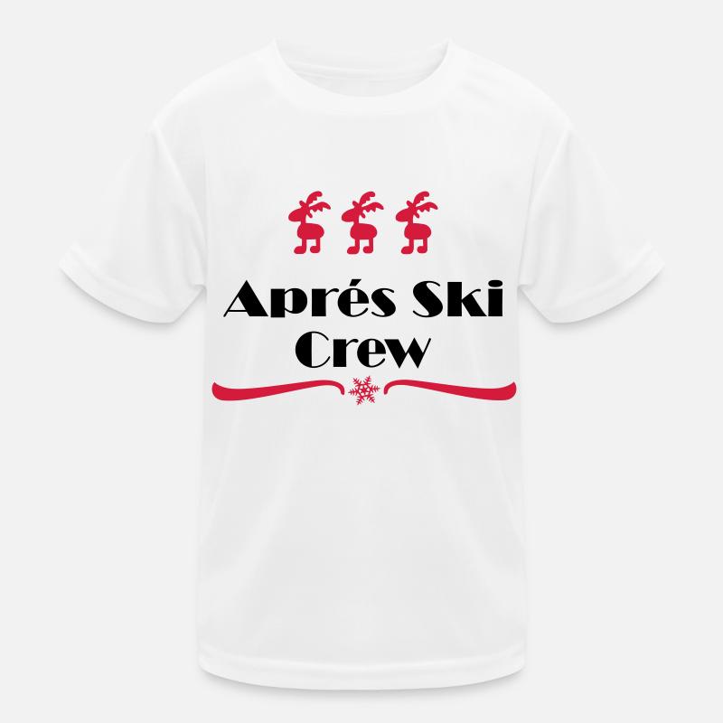 apres ski Kids Functional T-Shirt