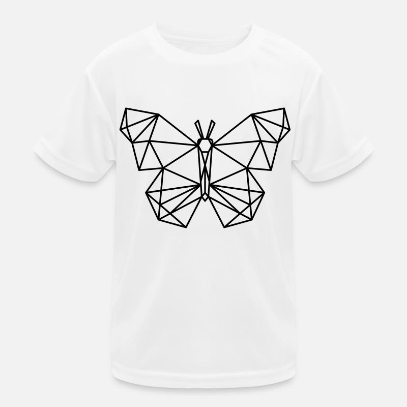 butterfly - Kids Functional T-Shirt - white