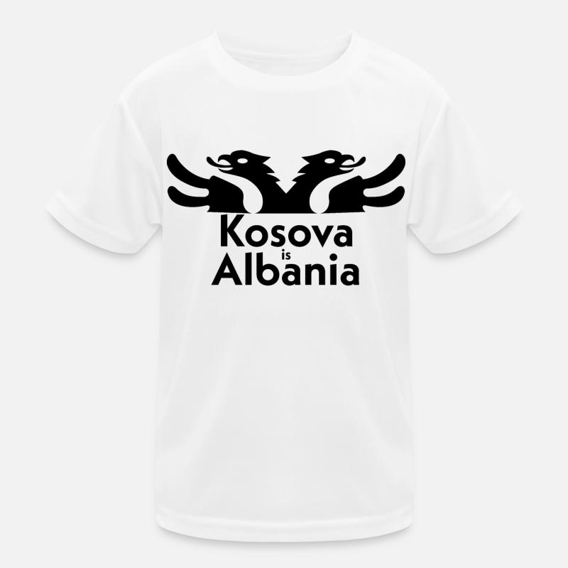 Kosova is Albania Kids Functional T-Shirt