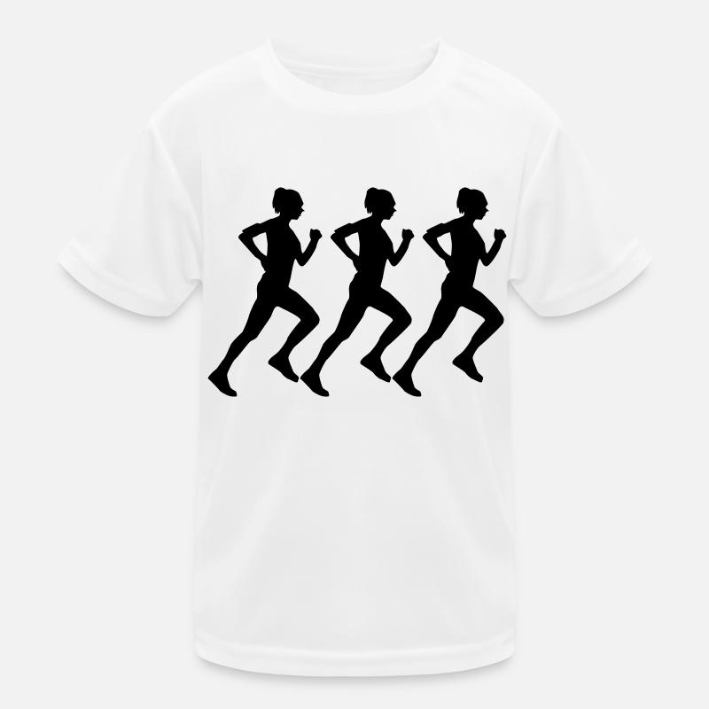 femme qui court T-shirt sport Enfant