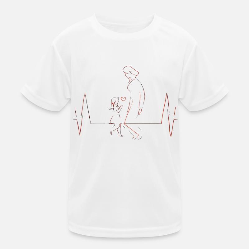 Mutter Tochter Familien Geschenk Kinder Funktions-T-Shirt