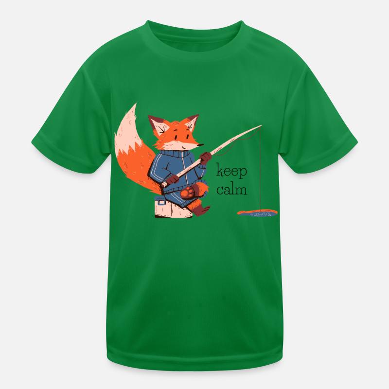 Keep Calm Fox - Renard T-shirt sport Enfant