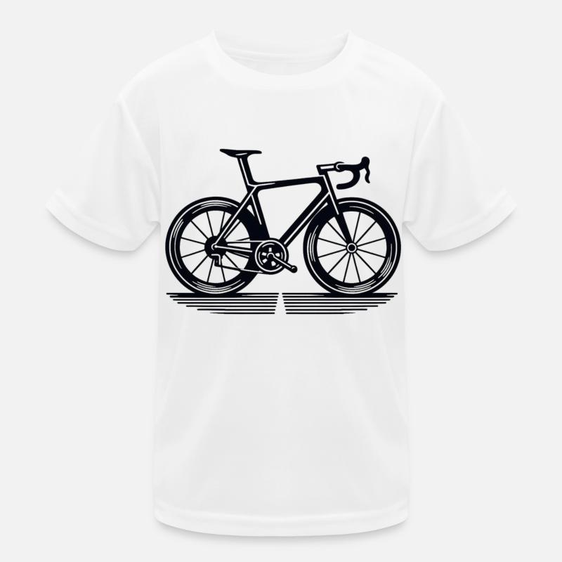 Rennrad Kinder Funktions-T-Shirt