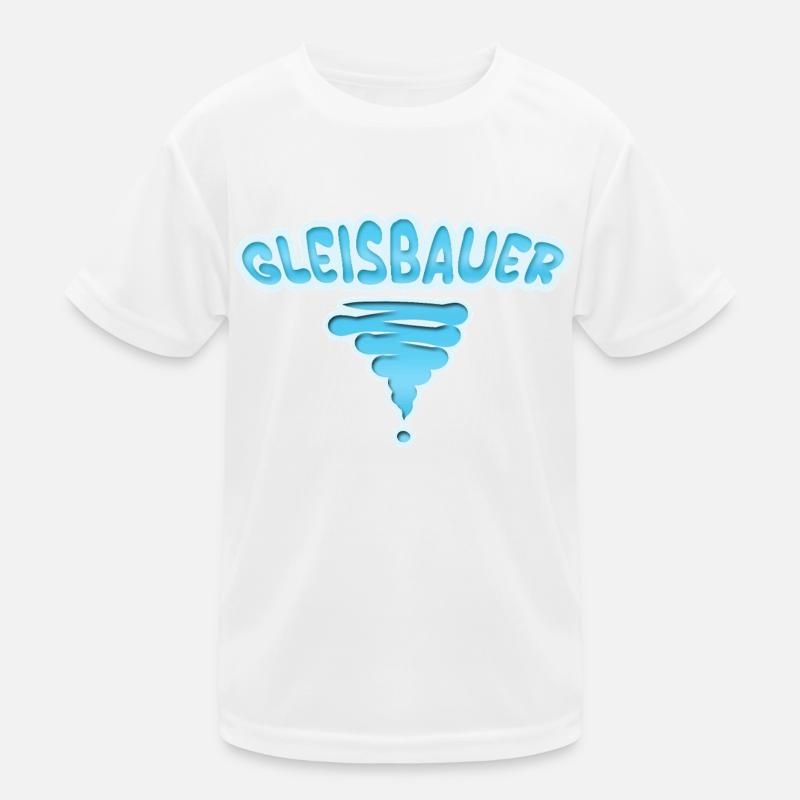 Occupation: Track Builder Kids Functional T-Shirt