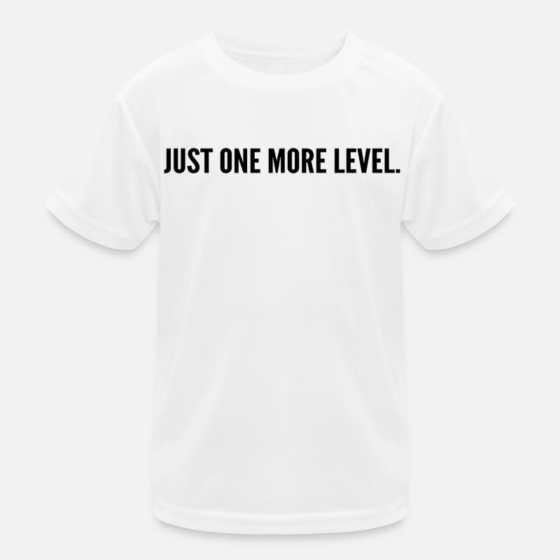 Nur noch eine Ebene Kinder Funktions-T-Shirt