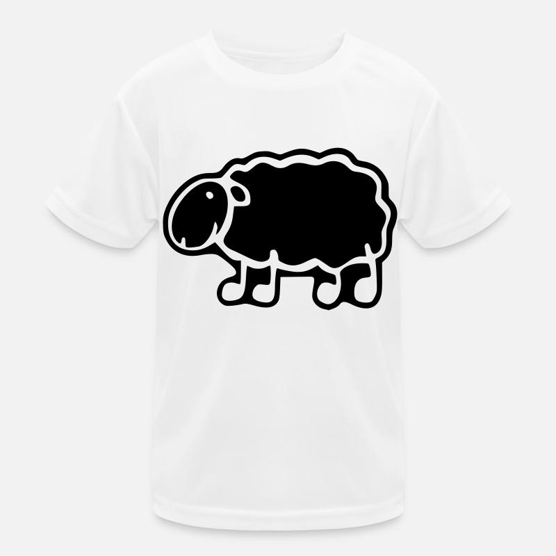 black sheep T-shirt sport Enfant