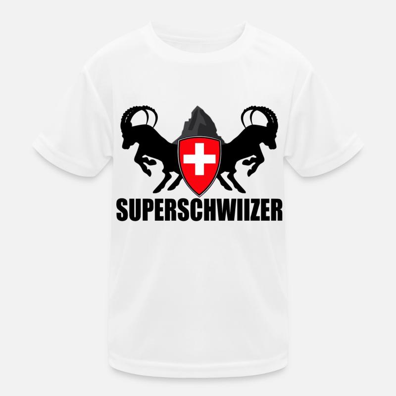 superschwiizer Kids Functional T-Shirt