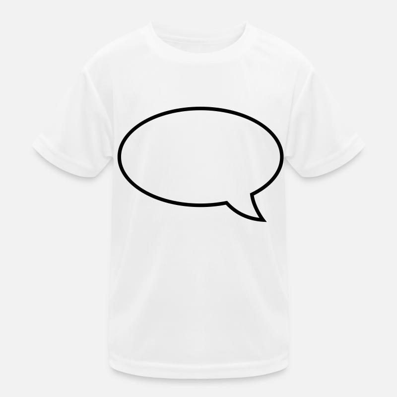 sprechblase__f1 Kinder Funktions-T-Shirt