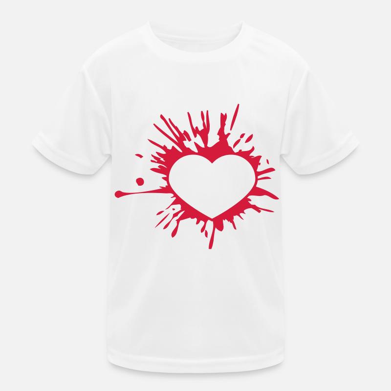 frame color dab drop graffiti splash happ Kids Functional T-Shirt