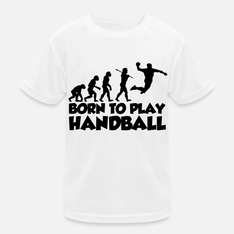 handball evolution born to play Kinder Funktions-T-Shirt
