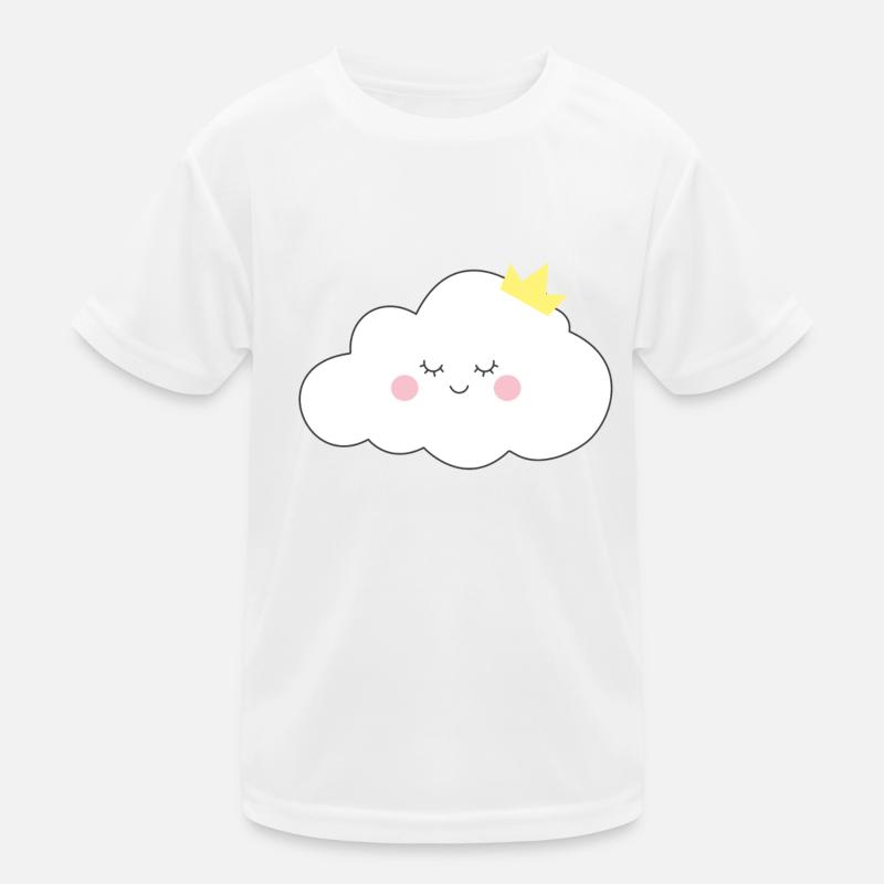 nuage T-shirt sport Enfant