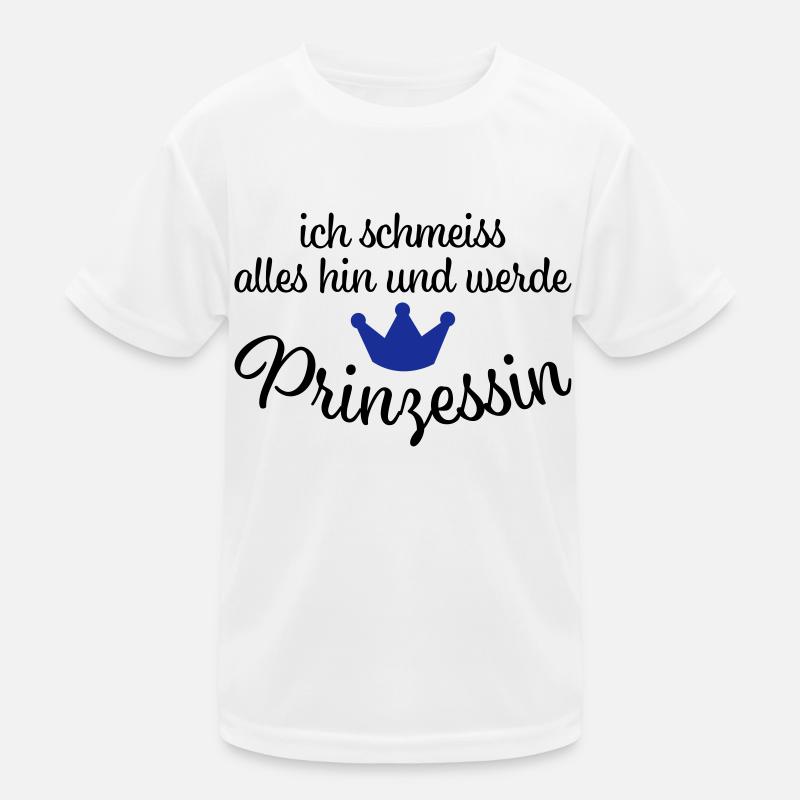 Lustige Sprüche Kinder Funktions-T-Shirt