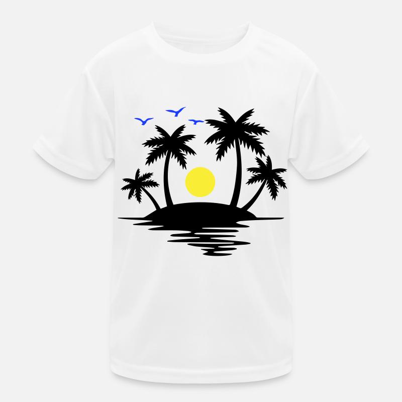 Paradise Island Kids Functional T-Shirt