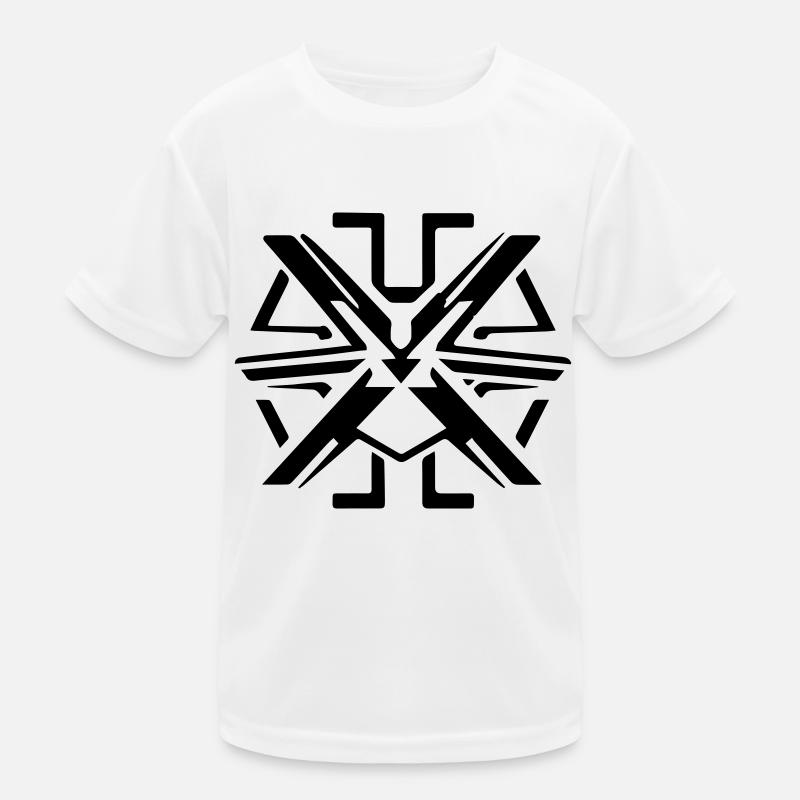 Malus - Kinder Funktions-T-Shirt - Weiß
