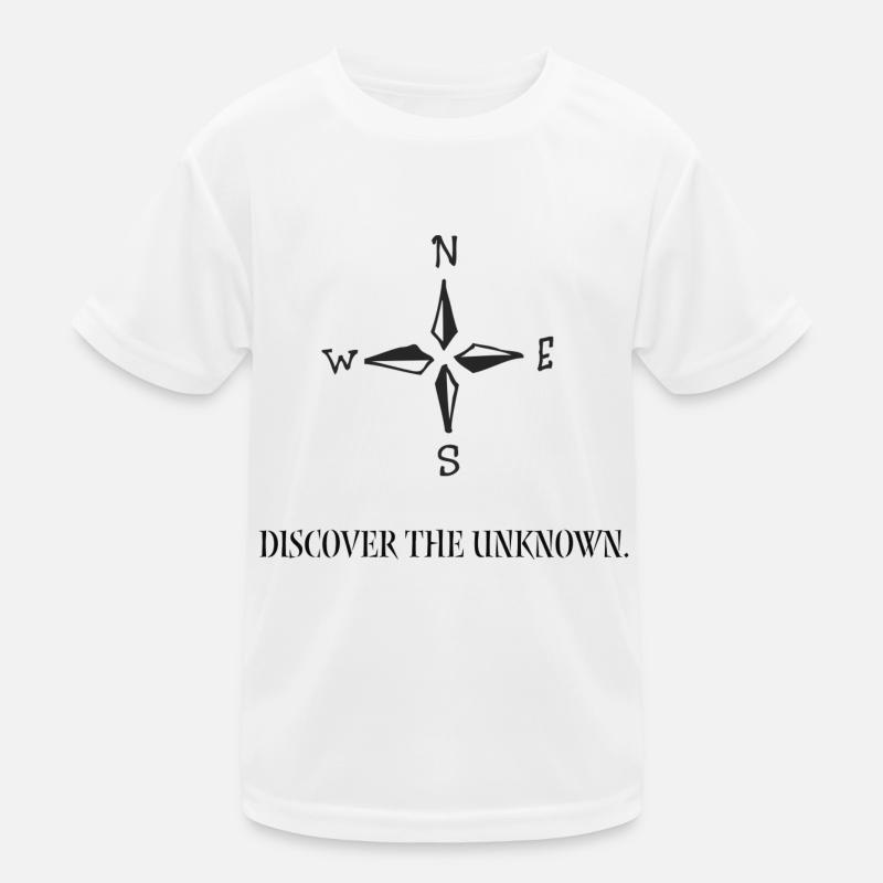 Discover the unknown. Kids Functional T-Shirt