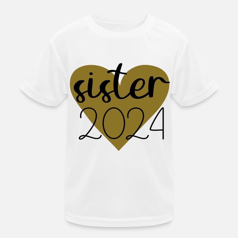 sister 2024 Kinder Funktions-T-Shirt