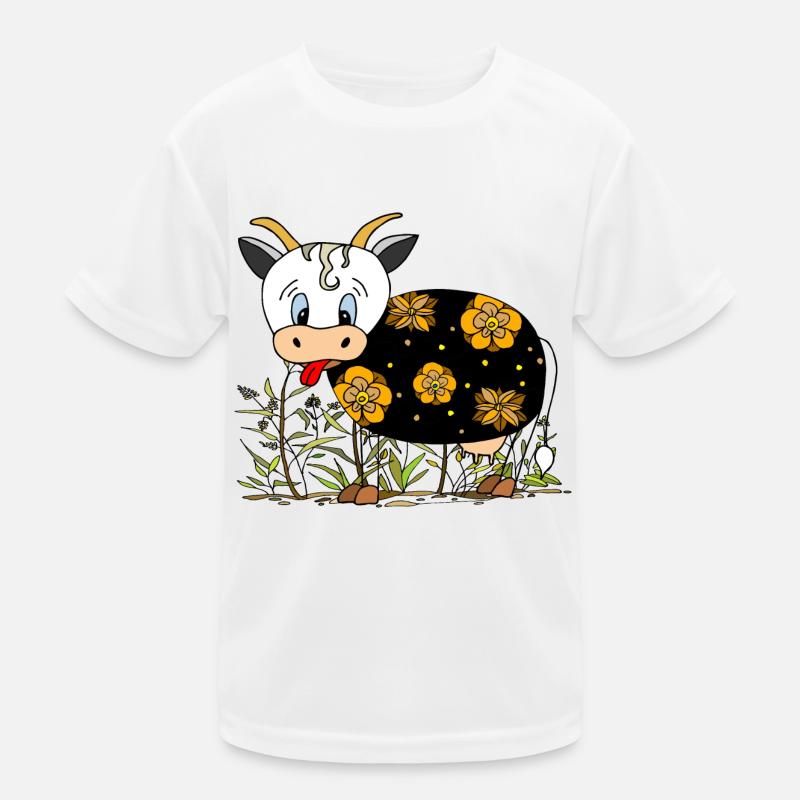 Kuh Kinder Funktions-T-Shirt