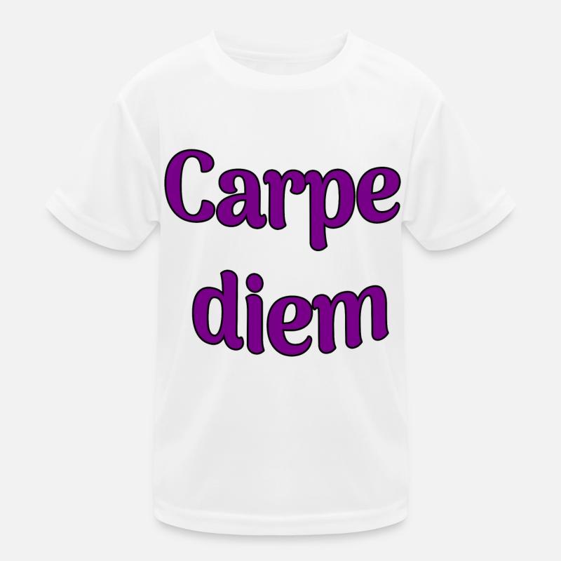 Carpe diem Kinder Funktions-T-Shirt